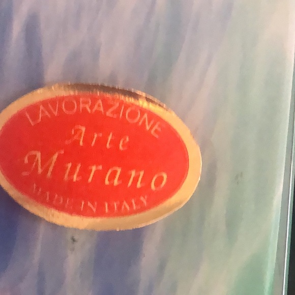 Murano Vase 8” rainbow swirl from Venice Italy - excellent vintage condition - Picture 3 of 6